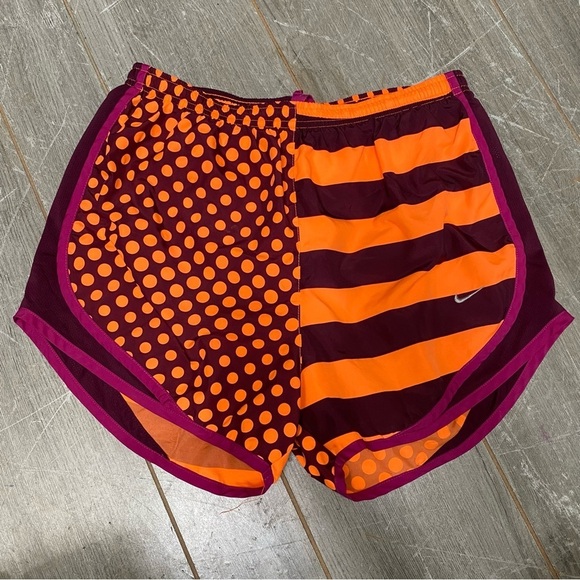 Nike Pants - Nike Dri-Fit Tempo Running Shorts Lined Pocket Medium 8-10 Eggplant Orange Purpl